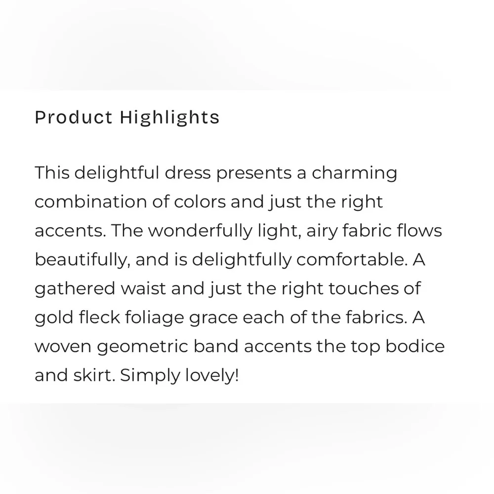 Bohera Judith Anne Color Block Babydoll Dress, Boho Flowy Fit, Size Small - Picture 10 of 11